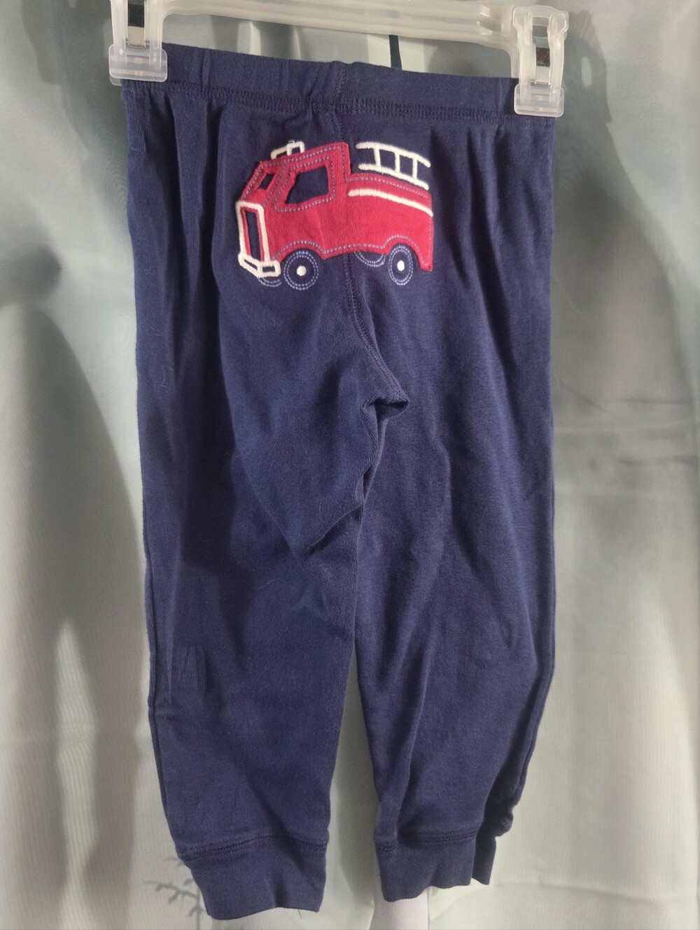 Carter's Navy Firetruck Jogger Sweatpants for Kids